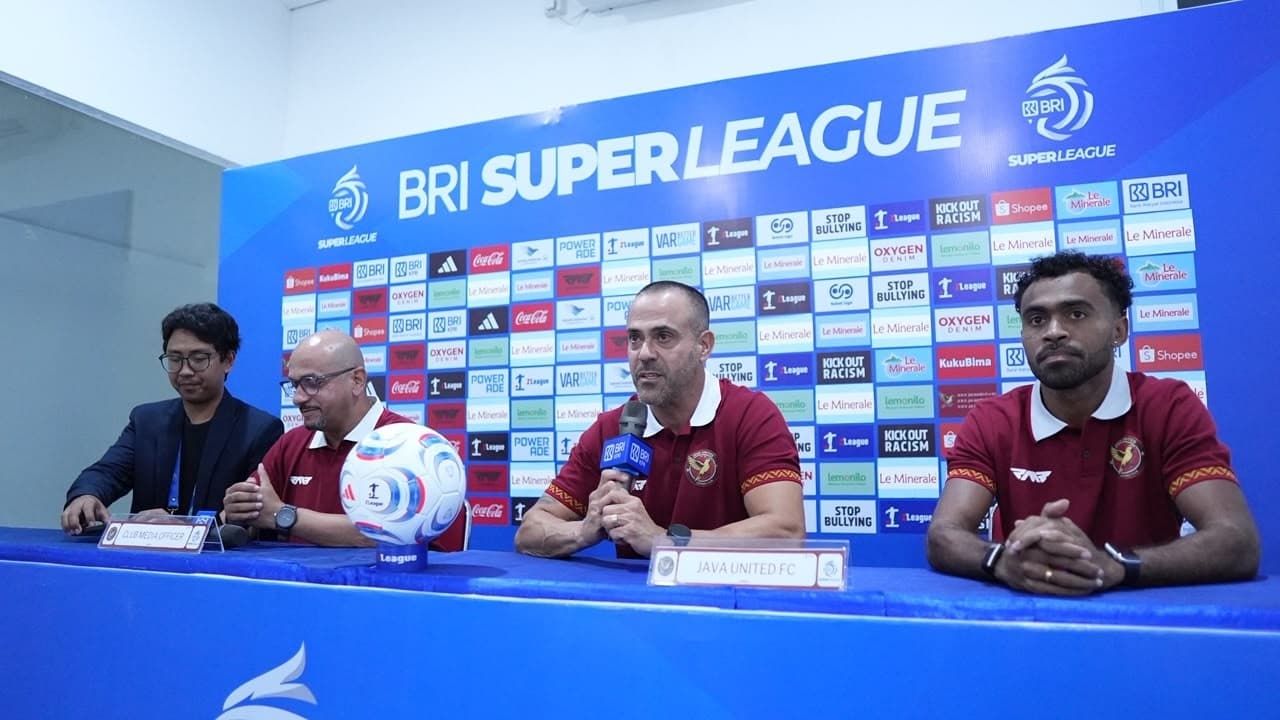 PRE-MATCH PRESS CONFERENCE | Java United Harus Lebih Agresif dan Disiplin Melawan Bhayangkara FC