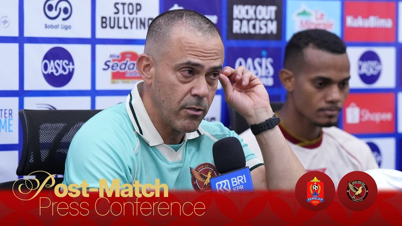 POST-MATCH PRESS CONFERENCE | Permainan Lebih Agresif di Jepara